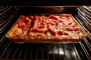 Lasagnes dans le four